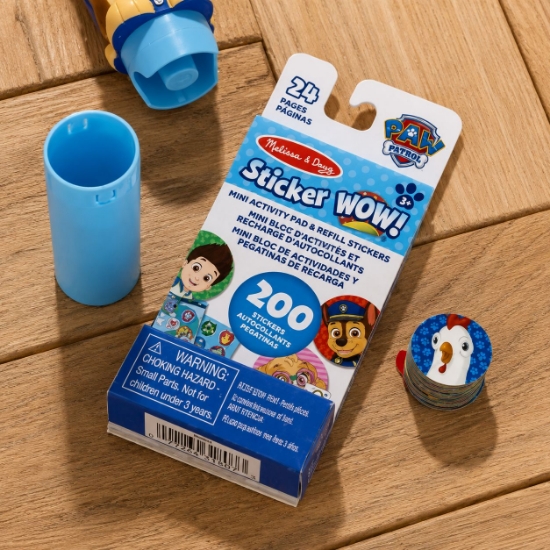 Imagine MELISSA AND DOUG STICKER WOW PATRULA CATELUSILOR MINI SET DE ACTIVITATI SI AUTOCOLANTE