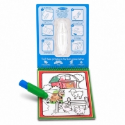 Imagine MELISSA AND DOUG WATER WOW CARTE DE COLORAT ANIMALE CU APA 