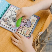 Imagine MELISSA AND DOUG WATER WOW CARTE DE COLORAT ANIMALE CU APA 