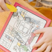 Imagine MELISSA AND DOUG WATER WOW CARTE DE COLORAT VEHICULE CU APA 