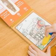 Imagine MELISSA AND DOUG WATER WOW CARTE DE COLORAT VEHICULE CU APA 