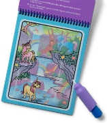 Imagine MELISSA AND DOUG WATER WOW CARTE DE COLORAT UNICORNI CU APA 
