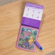 Imagine MELISSA AND DOUG WATER WOW CARTE DE COLORAT UNICORNI CU APA 