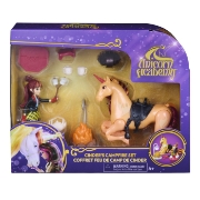 Imagine UNICORN ACADEMY SET FOC DE TABARA CU PAPUSA VALENTINA SI UNICORNUL CINDER CU ACCESORII