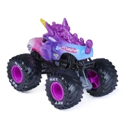 Imagine MONSTER JAM LEGACY TRUCKS MASINUTA METALICA SPARKLE SMASH SCARA 1 LA 64