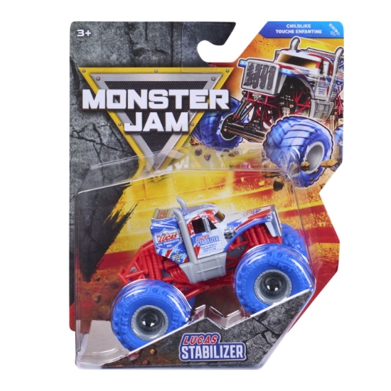 Imagine MONSTER JAM CHILDLIKE MASINUTA METALICA LUCAS STABILIZER SCARA 1 LA 64