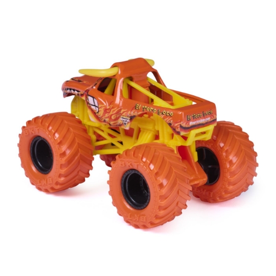 Imagine MONSTER JAM SPEED SHRED MASINUTA METALICA EL TORO LOCO SCARA 1 LA 64