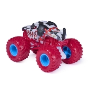 Imagine MONSTER JAM PIXEL PUNKS MASINUTA METALICA MONSTER MUTT DALMATIAN SCARA 1 LA 64