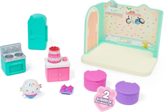 Imagine GABBYS DOLLHOUSE CAMERA DELUXE BUCATARIA LUI CAKEY 