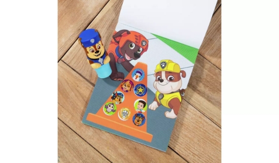 Imagine MELISSA AND DOUG STICKER WOW PATRULA CATELUSILOR SET DE JOACA AUTOCOLANTE SI STAMPILA CHASE