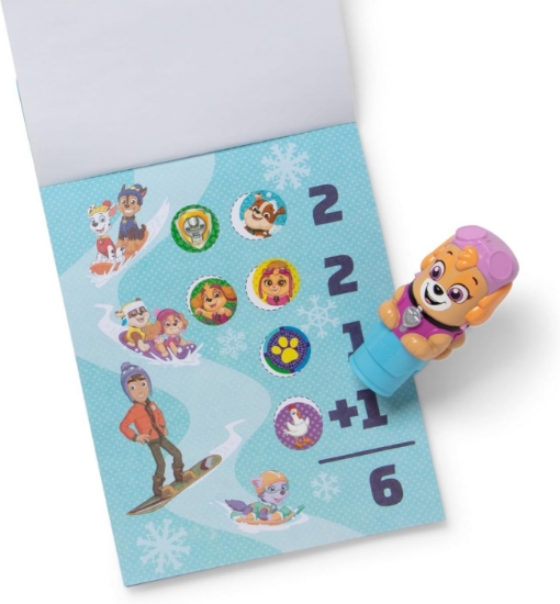 Imagine MELISSA AND DOUG STICKER WOW PATRULA CATELUSILOR SET DE JOACA AUTOCOLANTE SI STAMPILA SKYE