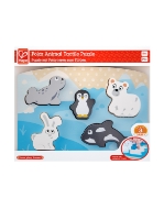 Imagine HAPE PUZZLE TACTIL - ANIMALELE POLARE