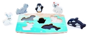 Imagine HAPE PUZZLE TACTIL - ANIMALELE POLARE