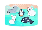 Imagine HAPE PUZZLE TACTIL - ANIMALELE POLARE