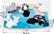 Imagine HAPE PUZZLE TACTIL - ANIMALELE POLARE