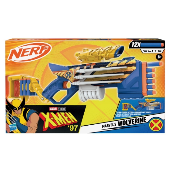 Imagine NERF BLASTER ELITE MARVEL WOLVERINE