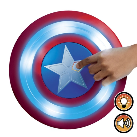 Imagine MARVEL AVENGERS DOOMSDAY SCUTUL LUI CAPTAIN AMERICA CU LUMINI SI SUNETE 