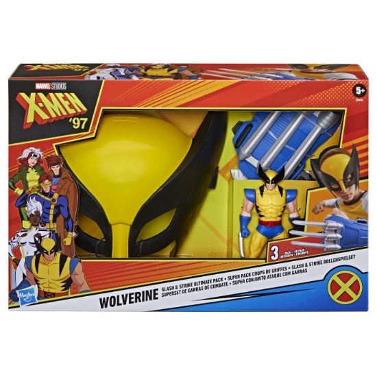 Imagine MARVEL X MEN 97 SET SLASH AND STRIKE FIGURINA WOLVERINE MASCA SI GHEARE