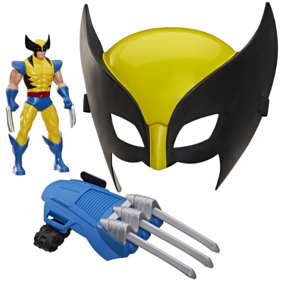 Imagine MARVEL X MEN 97 SET SLASH AND STRIKE FIGURINA WOLVERINE MASCA SI GHEARE