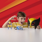 Imagine MARVEL X MEN 97 SET SLASH AND STRIKE FIGURINA WOLVERINE MASCA SI GHEARE