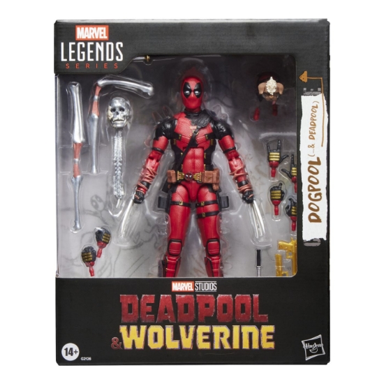Imagine MARVEL LEGENDS SERIES DEADPOOL SI WOLVERINE SET FIGURINA DEADPOOL CU ACCESORII 15CM