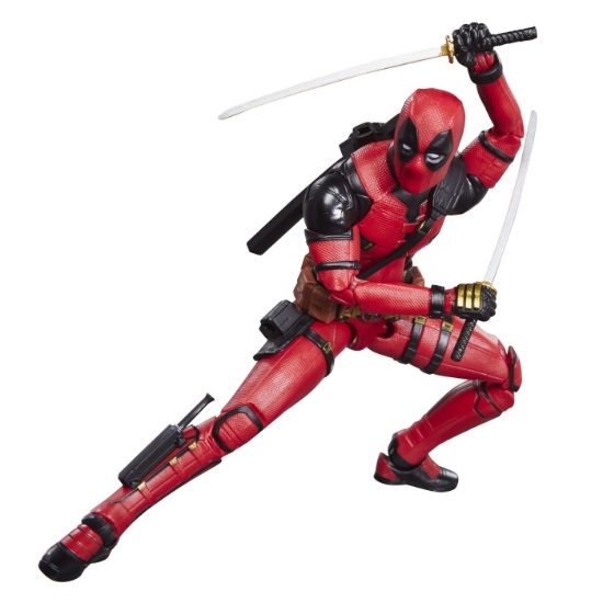 Imagine MARVEL LEGENDS SERIES DEADPOOL SI WOLVERINE SET FIGURINA DEADPOOL CU ACCESORII 15CM