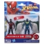 Imagine MARVEL SPIDER MAN SET 2 FIGURINE MILES MORALES VS MARVELS VULTURE 