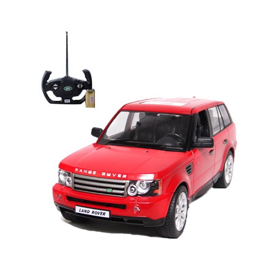Imagine MASINA CU TELECOMANDA RANGE ROVER SPORT ROSU CU SCARA 1 LA 14
