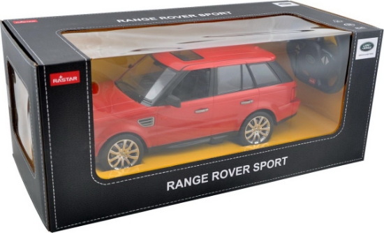 Imagine MASINA CU TELECOMANDA RANGE ROVER SPORT ROSU CU SCARA 1 LA 14