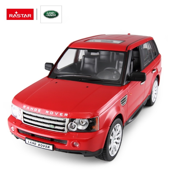 Imagine MASINA CU TELECOMANDA RANGE ROVER SPORT ROSU CU SCARA 1 LA 14