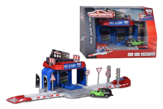 Imagine MAJORETTE CREATIX GARAJ DACIA DUSTER CU MASINA
