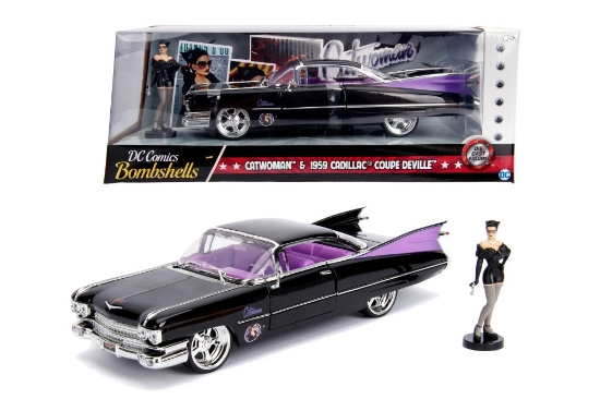 Imagine DC COMICS BOMBSHELLS 1959 CADILLAC CAT WOMAN SCARA 1 LA 24