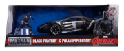 Imagine MASINUTA MARVEL AVENGERS LYKAN HYPERSPORT BLACK PANTHER SCARA 1 LA 24
