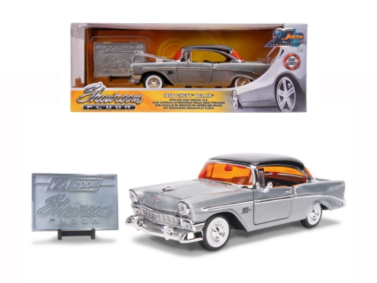 Imagine MACHETA METALICA CHEVY BEL AIR 1956 SCARA 1 LA 24