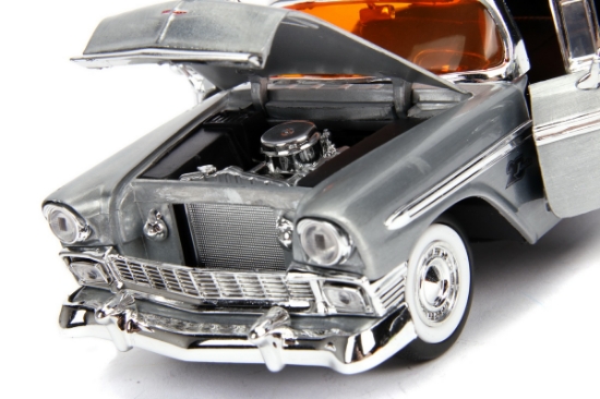 Imagine MACHETA METALICA CHEVY BEL AIR 1956 SCARA 1 LA 24