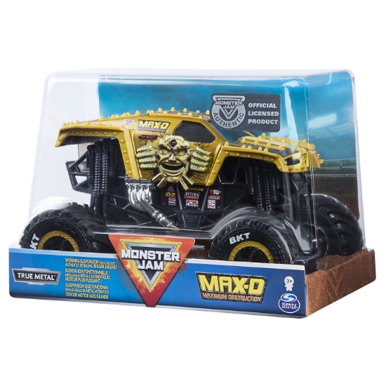 Imagine MONSTER JAM MACHETE METALICE SCARA 1 LA 24 MAXIMUM DESTRUCTION MAX-D