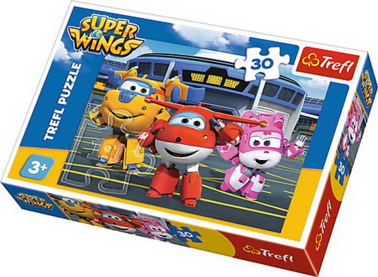 Imagine PUZZLE TREFL 30 PRIETENI IN HANGAR