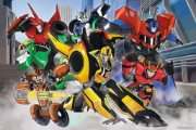 Imagine PUZZLE TREFL 100 ECHIPA TRANSFORMERS