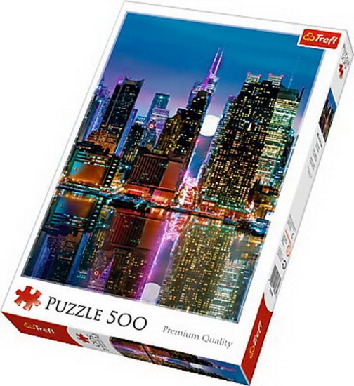 Imagine PUZZLE TREFL 500 LUNA PLINA IN MANHATTAN