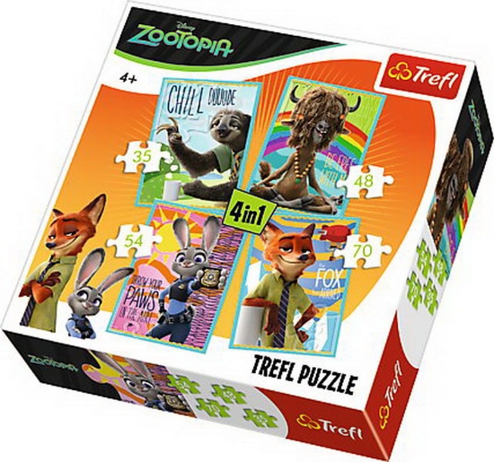 Imagine PUZZLE TREFL 4IN1 PORTRETE