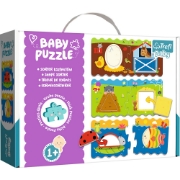 Imagine PUZZLE TREFL BABY CLASIC SORTEAZA FORMELE 12 PIESE