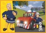 Imagine PUZZLE TREFL 4IN1 POMPIERUL SAM IN ACTIUNE