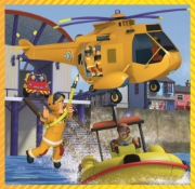 Imagine PUZZLE TREFL 3IN1 POMPIERUL SAM