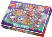 Imagine PUZZLE TREFL 10IN1 AVENTURILE ENCHANTIMALS