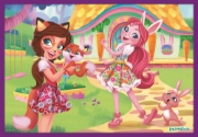 Imagine PUZZLE TREFL 10IN1 AVENTURILE ENCHANTIMALS