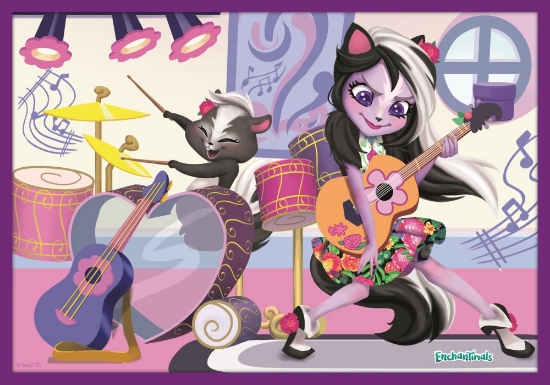 Imagine PUZZLE TREFL 10IN1 AVENTURILE ENCHANTIMALS