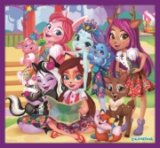 Imagine PUZZLE TREFL 10IN1 AVENTURILE ENCHANTIMALS