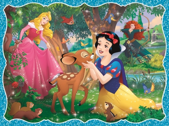 Imagine PUZZLE TREFL 2IN1 MEMO MINUNATA LUME A PRINTESELOR