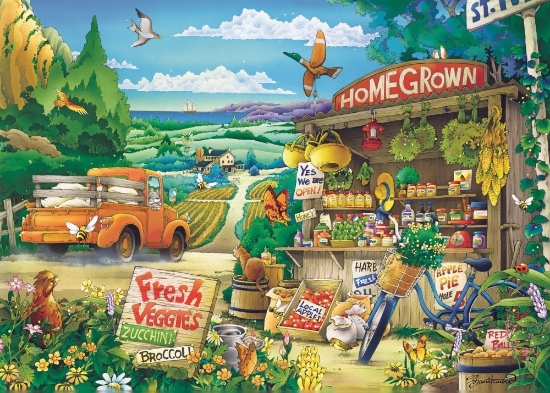 Imagine PUZZLE TREFL 500 DIMINEATA LA TARA