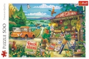 Imagine PUZZLE TREFL 500 DIMINEATA LA TARA